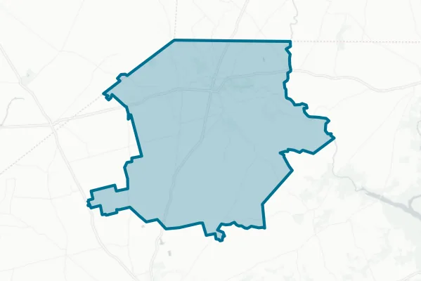 Fairfield Local School District — detail map