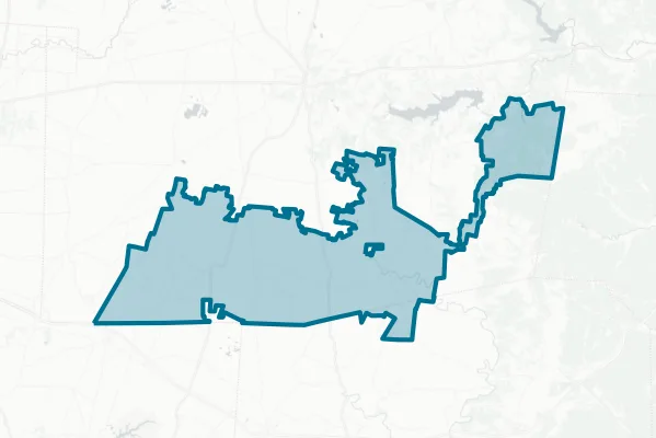 Bright Local School District — detail map