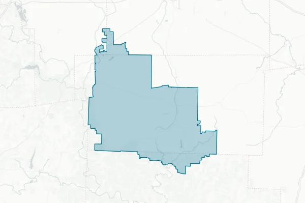 West Holmes Local School District — detail map