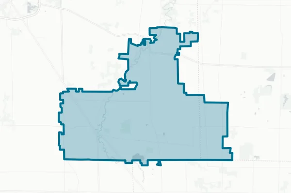 New London Local School District — detail map