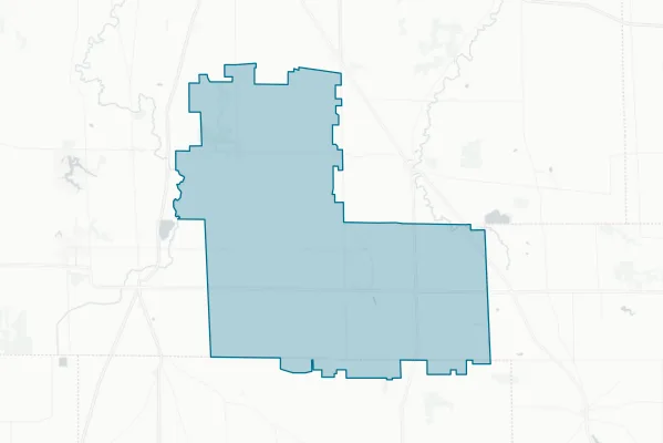 South Central Local School District — detail map