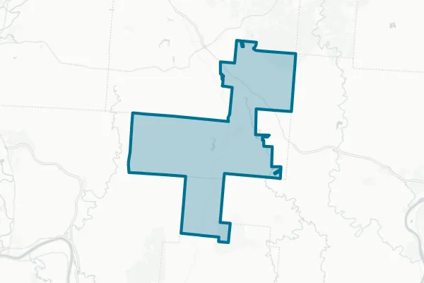 Oak Hill Union Local School — detail map