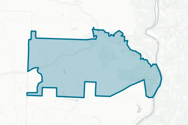 Indian Creek Local School District — detail map