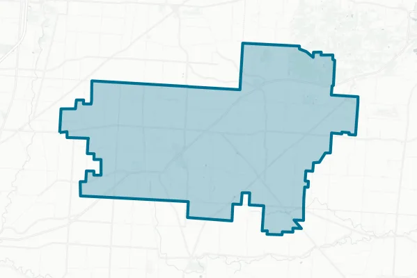 Centerburg Local School District — detail map