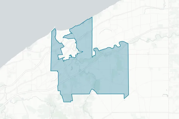 Riverside Local School District — detail map