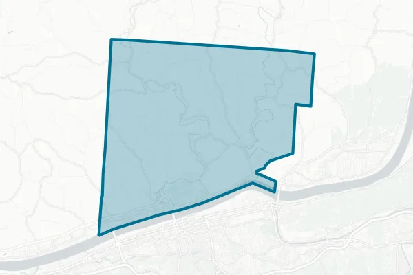 Chesapeake Union Exempted Village School District — detail map