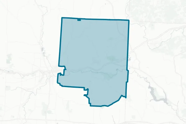 Licking Valley Local School District — detail map