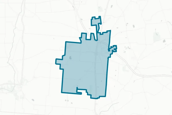 Bellefontaine City School District — detail map