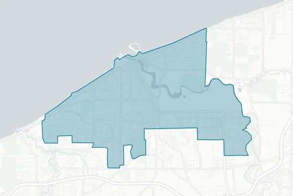 Lorain City School District — detail map