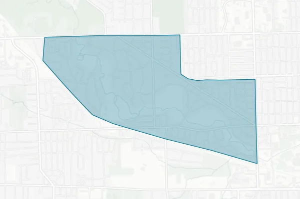Ottawa Hills Local School District — detail map