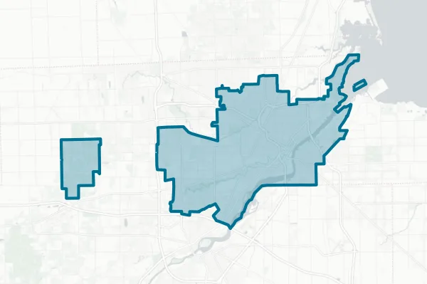 Toledo City School District — detail map