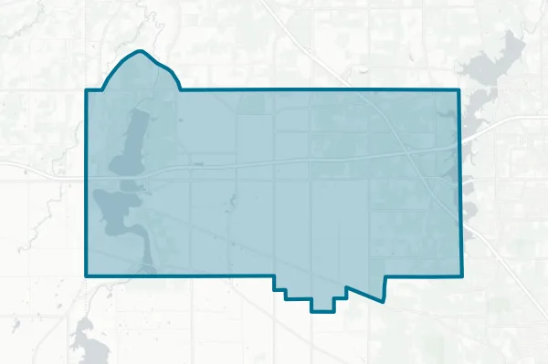 Jackson Milton Local School District — detail map