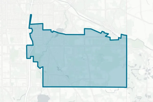 Poland Local School District — detail map