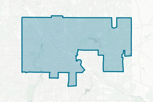 Youngstown City School District — detail map