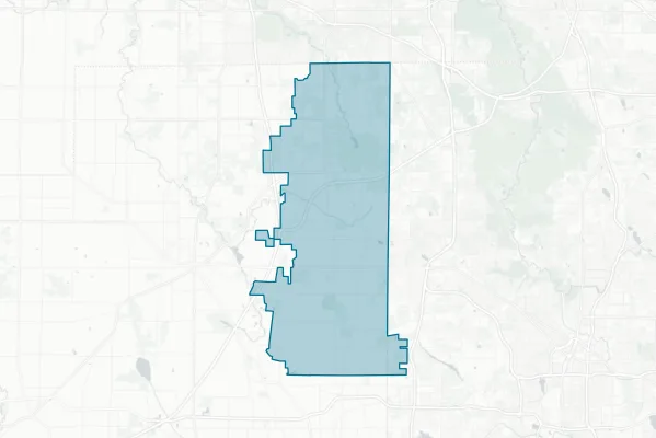 Highland Local School District — detail map
