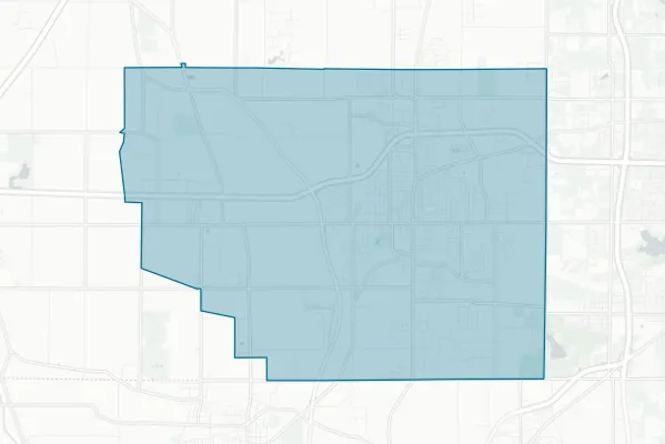 Wadsworth City School District — detail map