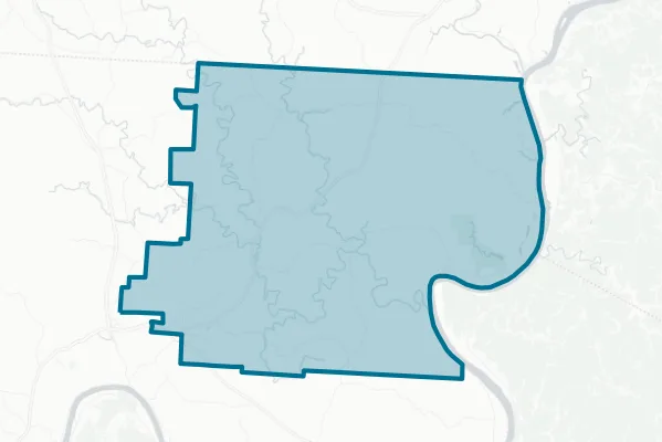 Eastern Local School District — detail map