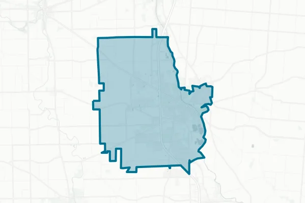 Troy City School District — detail map