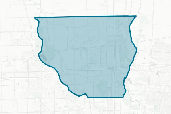 Vandalia-butler City School District — detail map