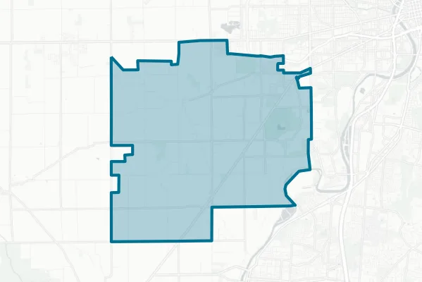 Jefferson Township Local School District — detail map