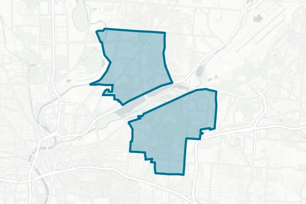 Mad River Local School District — detail map