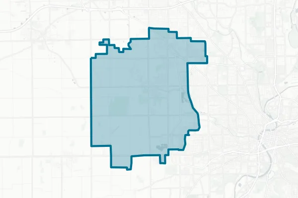 Trotwood-madison City School District — detail map