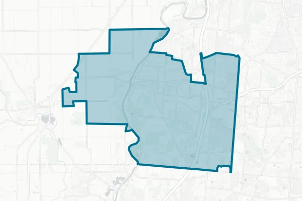 Miamisburg City School District — detail map