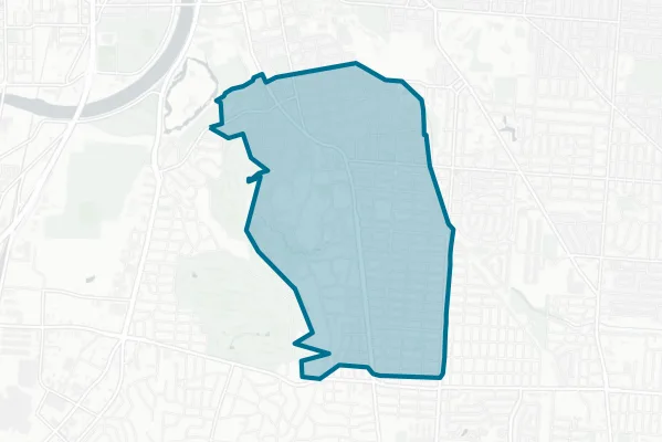 Oakwood City School District — detail map