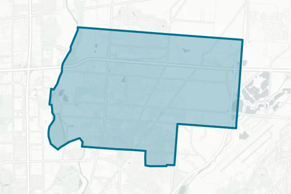 Huber Heights City School District — detail map