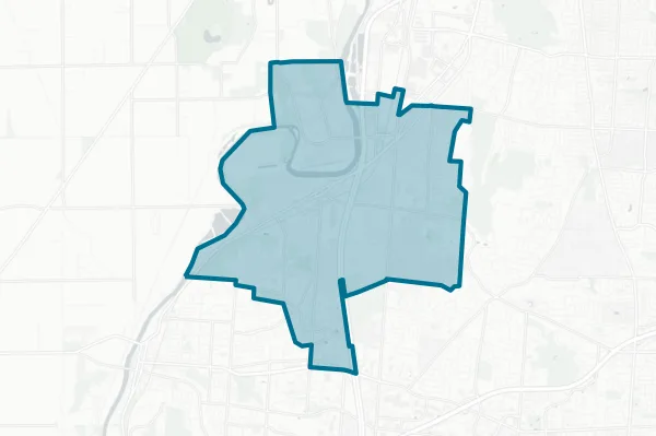 West Carrollton City School District — detail map