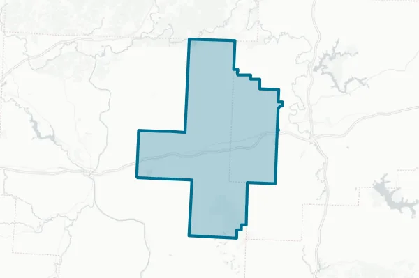 East Muskingum Local School District — detail map