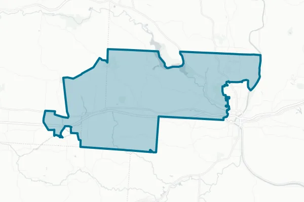 West Muskingum Local School District — detail map