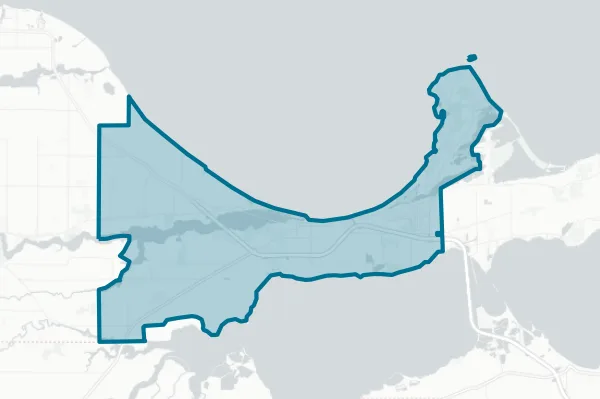 Port Clinton City School District — detail map