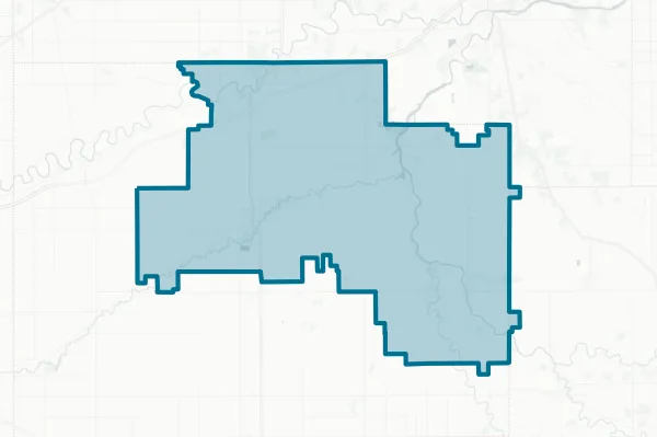 Paulding Exempted Village School District — detail map