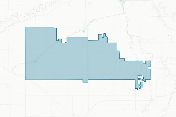 Wayne Trace Local School District — detail map