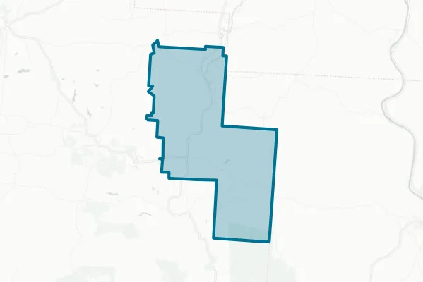 Crooksville Exempted Village School District — detail map