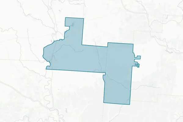 Logan Elm Local School District — detail map