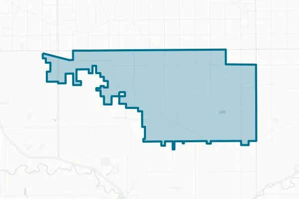 Leipsic Local School District — detail map