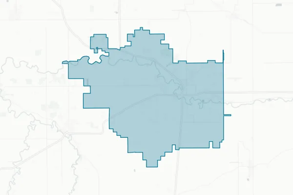 Ottawa-Glandorf Local School District — detail map