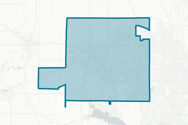 Ontario Local School District — detail map