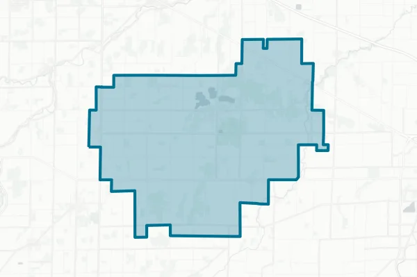 Gibsonburg Exempted Village School District — detail map