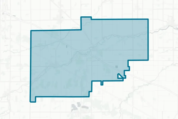 Woodmore Local School District — detail map
