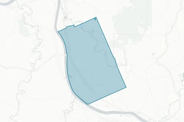 Green Local School District — detail map