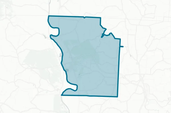 Valley Local School District — detail map