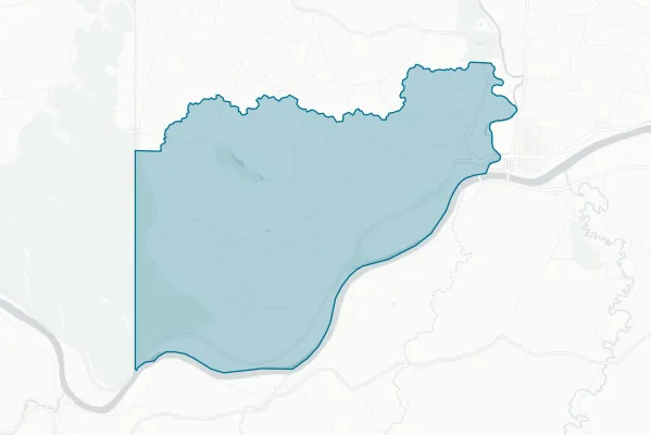 Washington-nile Local School District — detail map