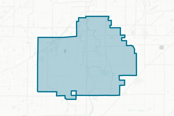 Old Fort Local School District — detail map