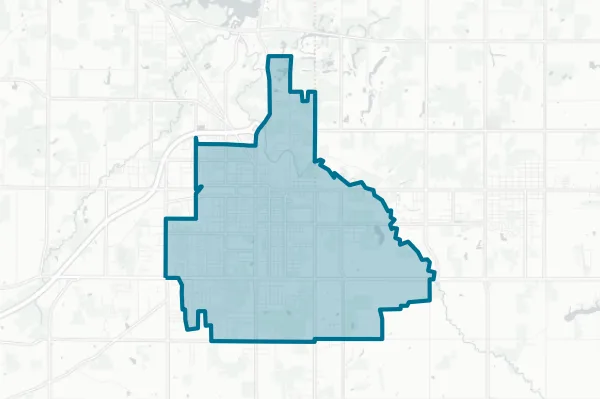Alliance City School District — detail map