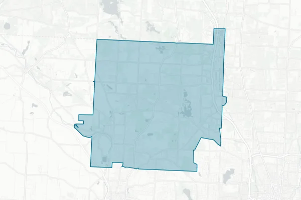 Jackson Local School District — detail map
