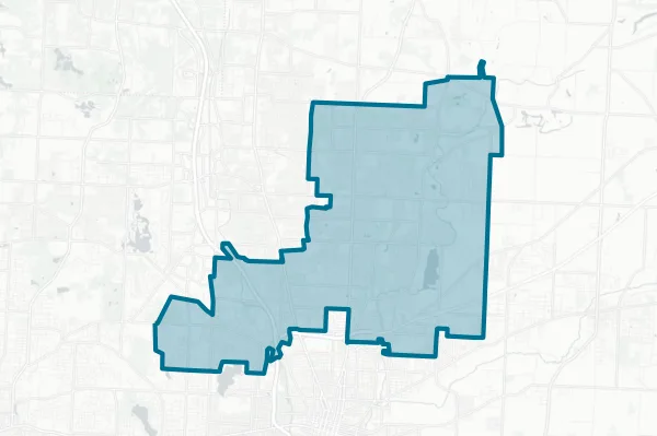 Plain Local School District — detail map