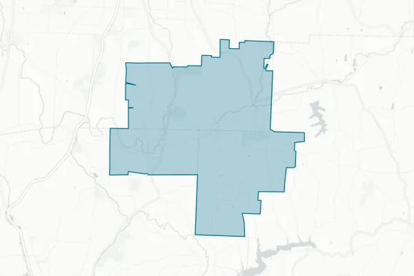 Sandy Valley Local School District — detail map